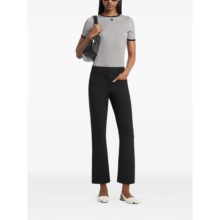 CourrèGes T Shirts - Gray, Black | 3ca2d827b58e06a356530195ef61c0e04490081d