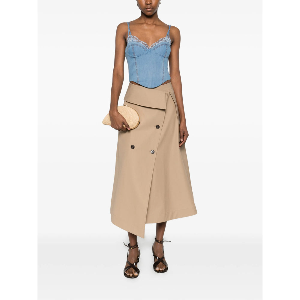 Ermanno Scervino Tops - Blue, White | 7999e321d4ace44c4c9bbfa4a7e6350d24e3a474