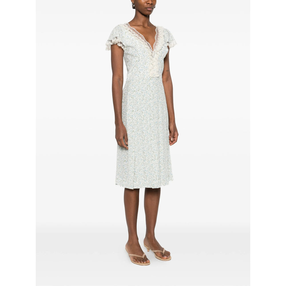 Ermanno Scervino Dresses - White, Blue | 6df859736d43f2257c2d67e1c3776de9a07fe6cc
