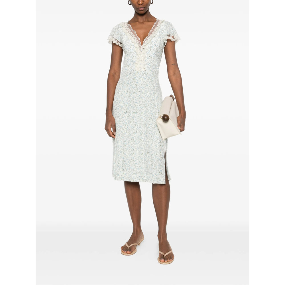 Ermanno Scervino Dresses - White, Blue | 388d409b547fd7b806a6e7c72743f7c522c88bf2