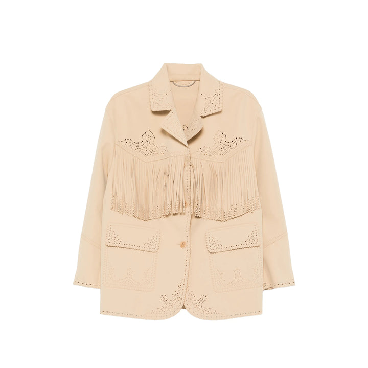 Ermanno Scervino Jackets - Neutral | 4241a7b887b13811ca3963d74ebde8af8edeb9e8