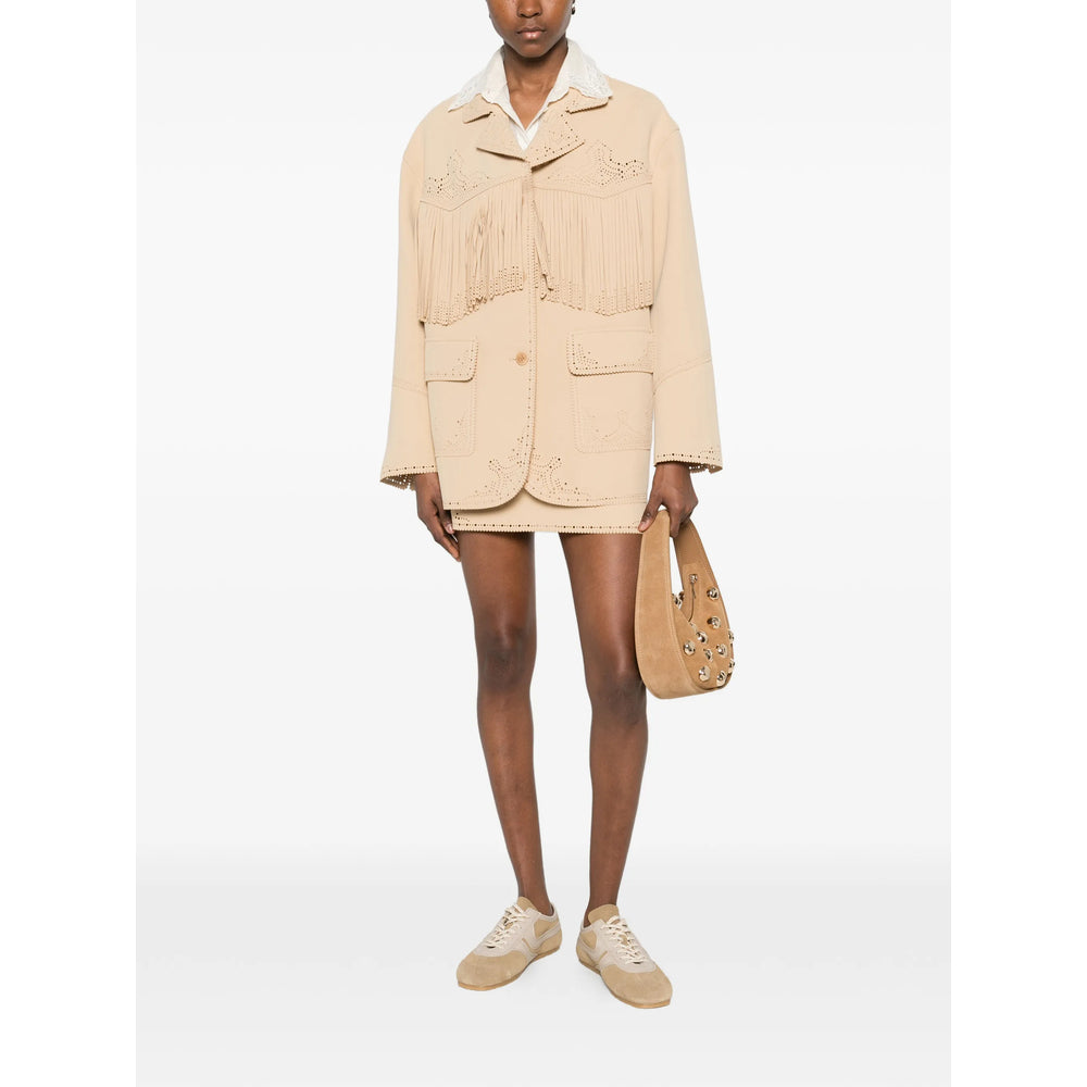 Ermanno Scervino Jackets - Neutral | 8612a841ca4c02be96800d15f46584e2182449b5