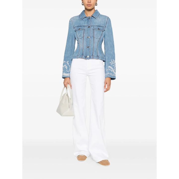 Ermanno Scervino Outerwears - Blue | bd5e5b466263aaf0834992c6fb826372db6e6a80