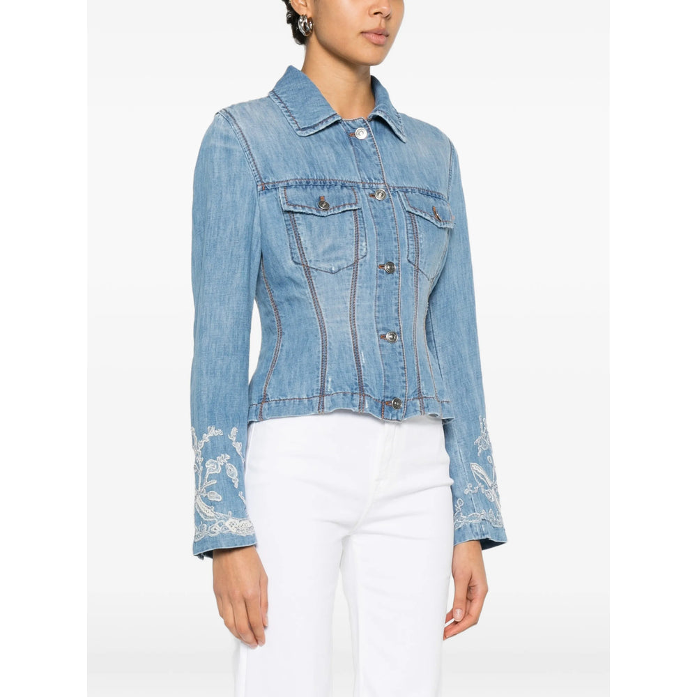 Ermanno Scervino Outerwears - Blue | 4272745d05f5ff430284ebea23a195e5cd7677c9