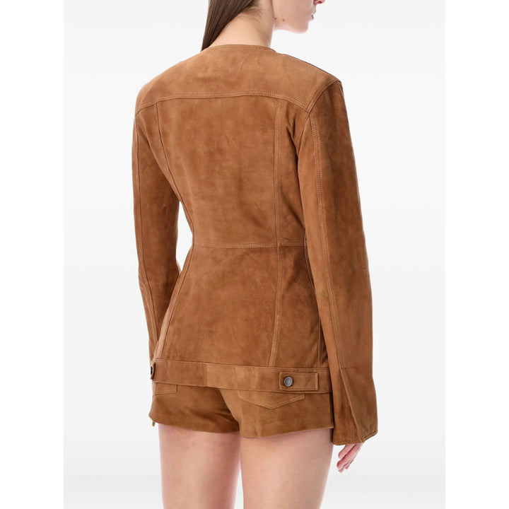 Haikure Leather Outerwears - Brown | 3e0da829e2101b44d5f634c7a02fefe2ce5ecc70