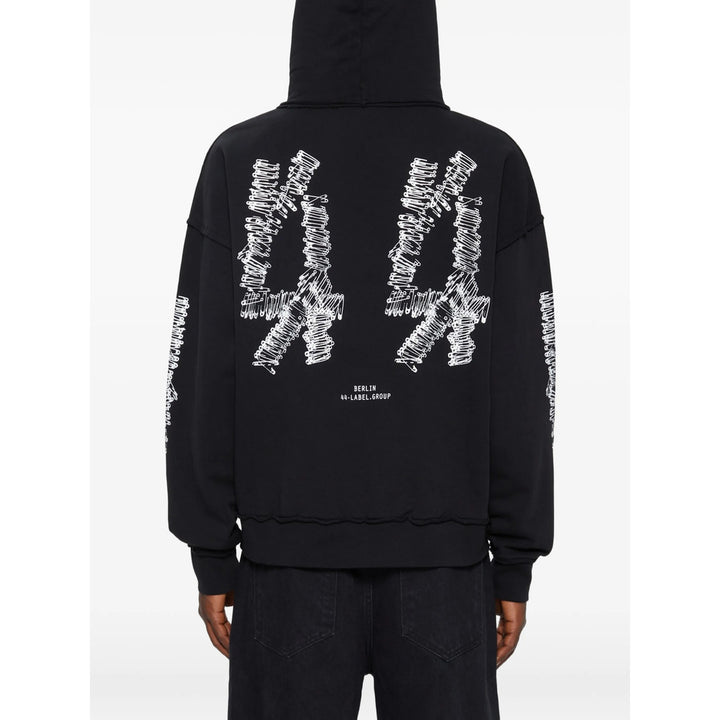 44 Label Group Sweatshirts - Black | eb58e3fa2c51ac68658f1454f9575dbcb18e0bbe