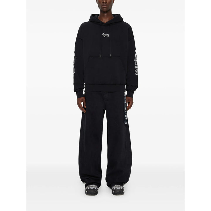 44 Label Group Sweatshirts - Black | 5dc13955af0b413c54916dccab0f74ae8d182b7c