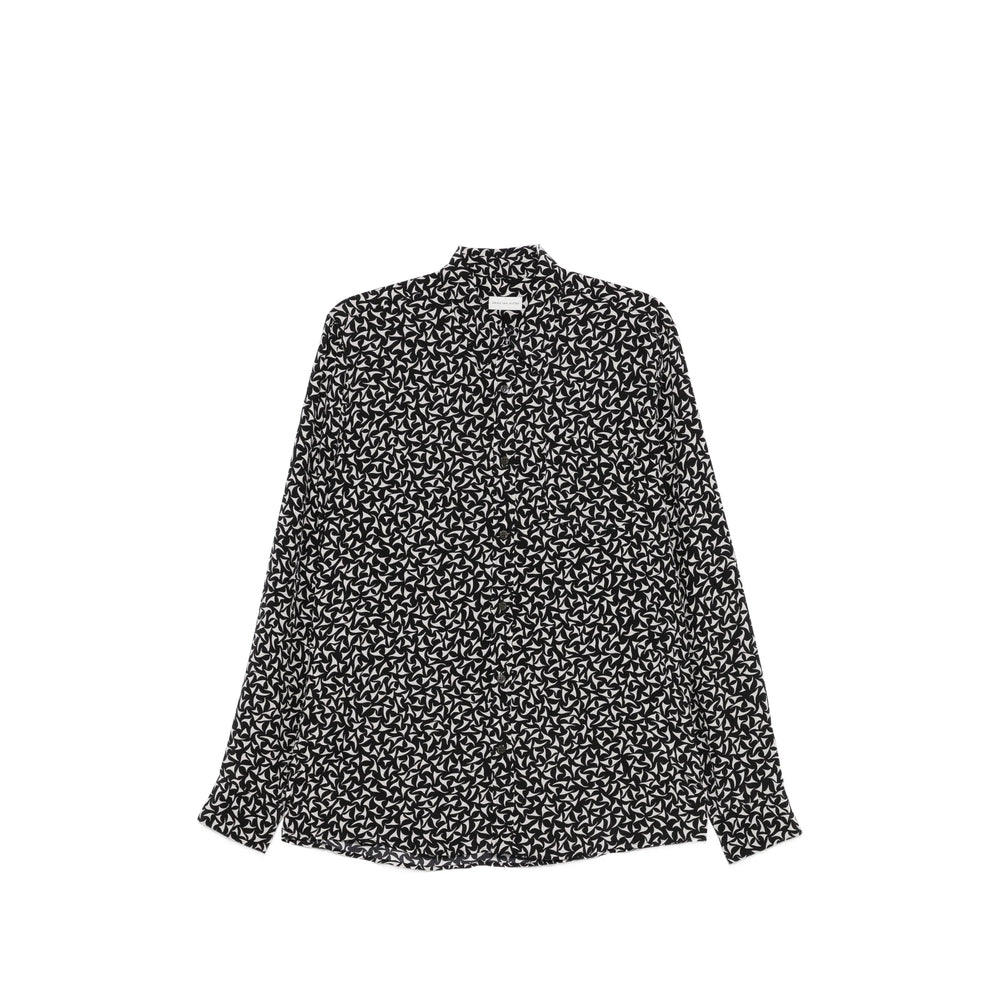 Dries Van Noten Shirts - Black, White | 57358194225cc3a5442c4c8aea62df8d2d85f63c