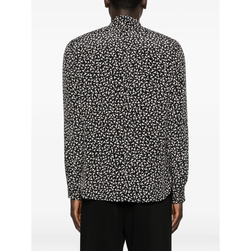 Dries Van Noten Shirts - Black, White | 1b66c8df9284b97a30a6dfd9cc1f5b843fd23335