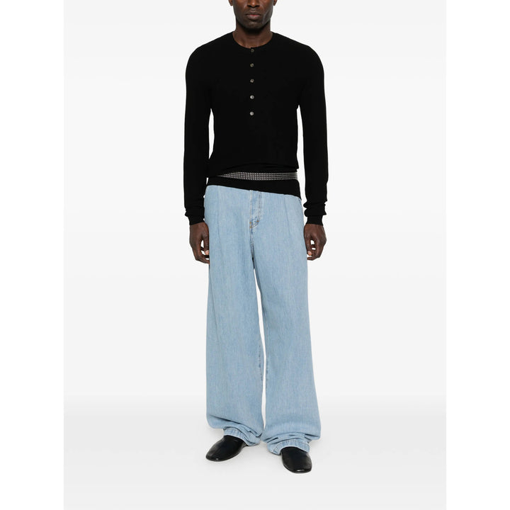 Dries Van Noten Sweaters - Black | be135793343feabbd50126b271855f64bdfc62bc