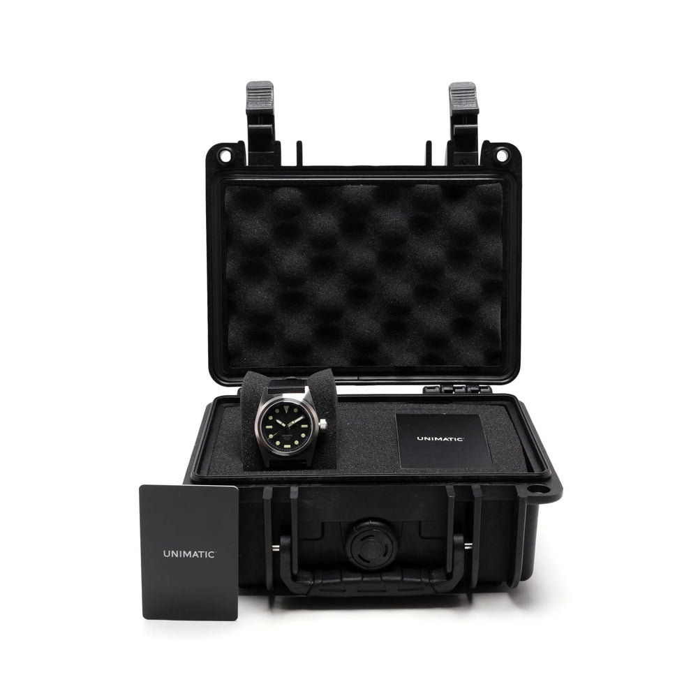Unimatic Watches - Black | c0a4a24460a8168a420747ee1a9b1a652540aa82
