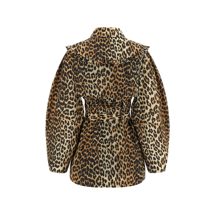 Ganni Outerwears - Brown, Black | 048851a5d306368dafabf353c147cc54b4b8661e