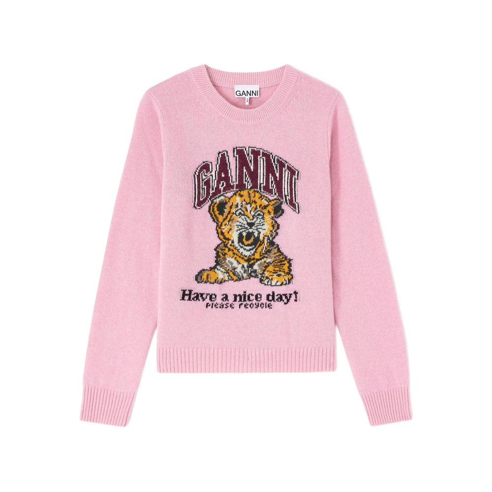 Ganni Sweatshirts - Pink | 4f7808654979e52db43c1c19982c21b266e939b2