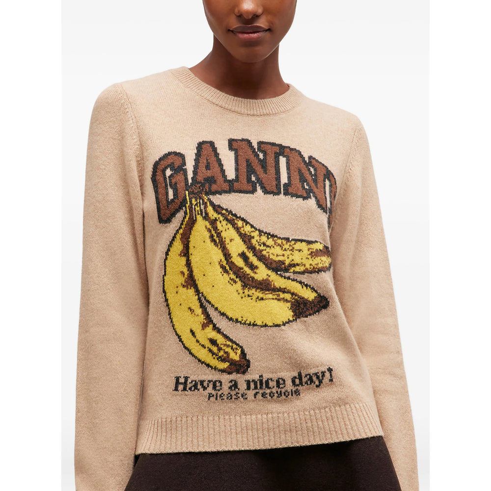 Ganni Sweaters - Neutral | 9ad61c1664505b8d5d91c867cad50b0c837d58b8