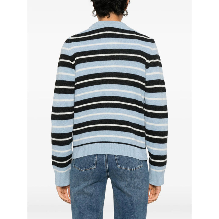 Ganni Sweaters - Blue, Black | 22fa932d5e0418a397124ab270775a4675dce27c