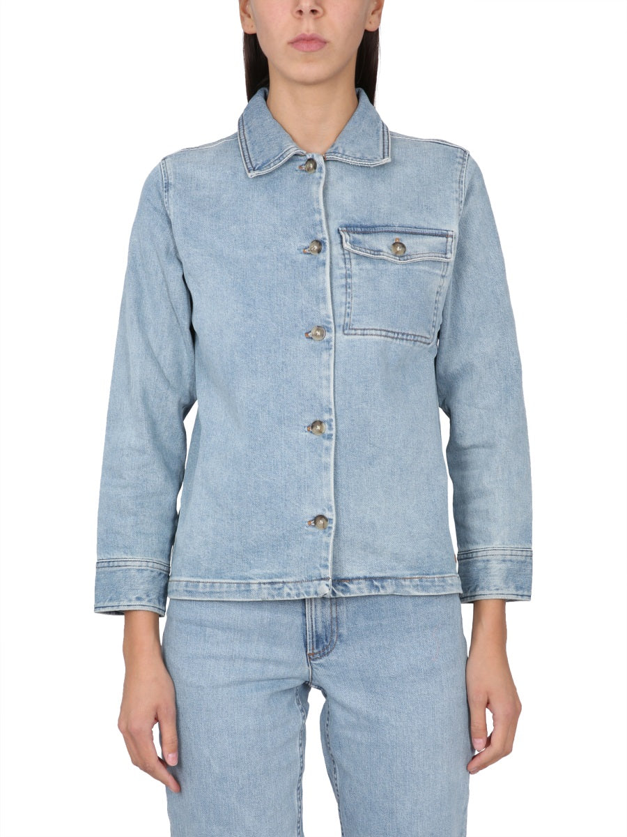 A.P.C. Jackets - Blue | Wanan Luxury
