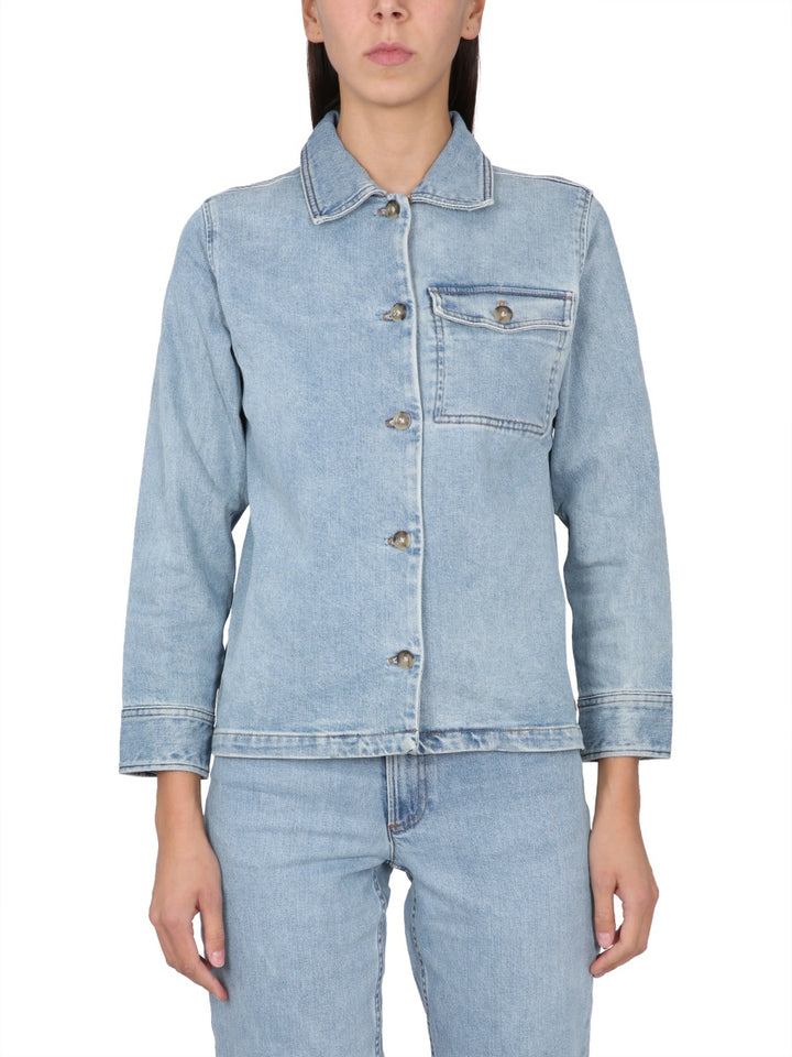A.P.C. Jackets - Blue | Wanan Luxury