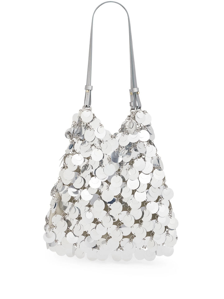 Shoulder bag with sequins