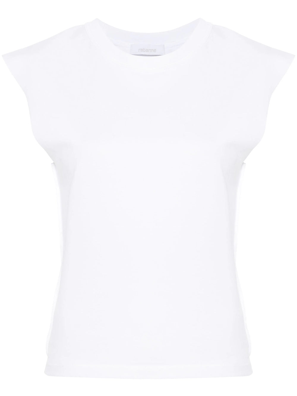 Cotton T-shirt with chain detail