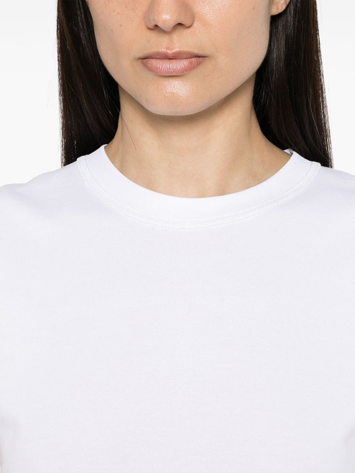 Cotton T-shirt with chain detail