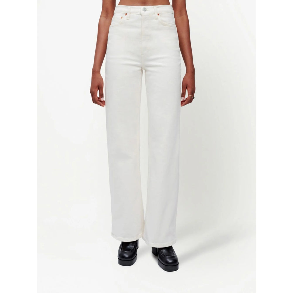 Re/Done Denim - White | 99c552e1e4ce22ae10b6b0fd2011abc074f44c82