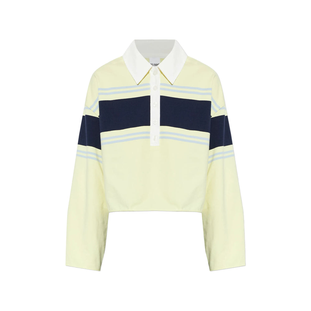 Re/Done Sweaters - Yellow, Blue | 3d66c6c41d0ce7569e9ff466c1dc41764d312509