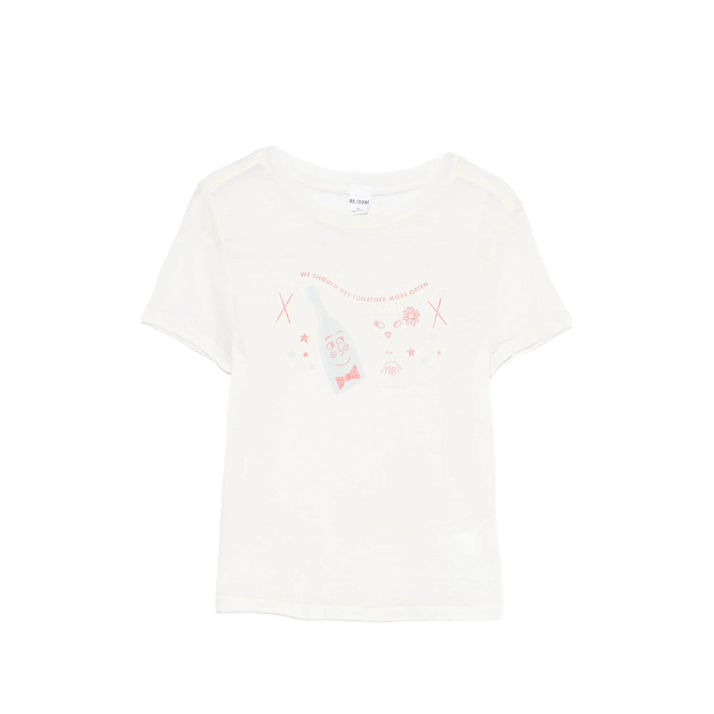 Re/Done T Shirts - Neutral | 4b20740bb8b473b65b6e102afb3c36697c26e93b