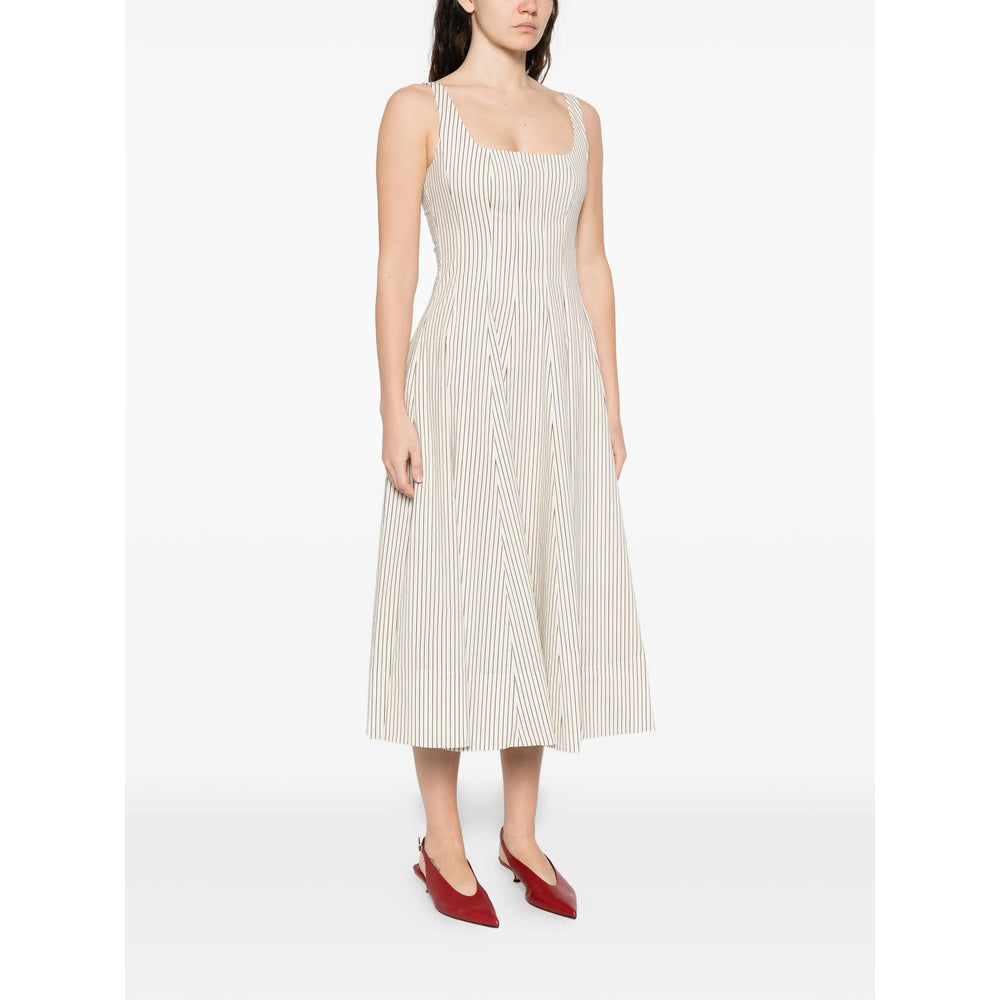 Staud Dresses - White, Black | 784039110038061ee01ca7629f5cbfb3b5fc0d24