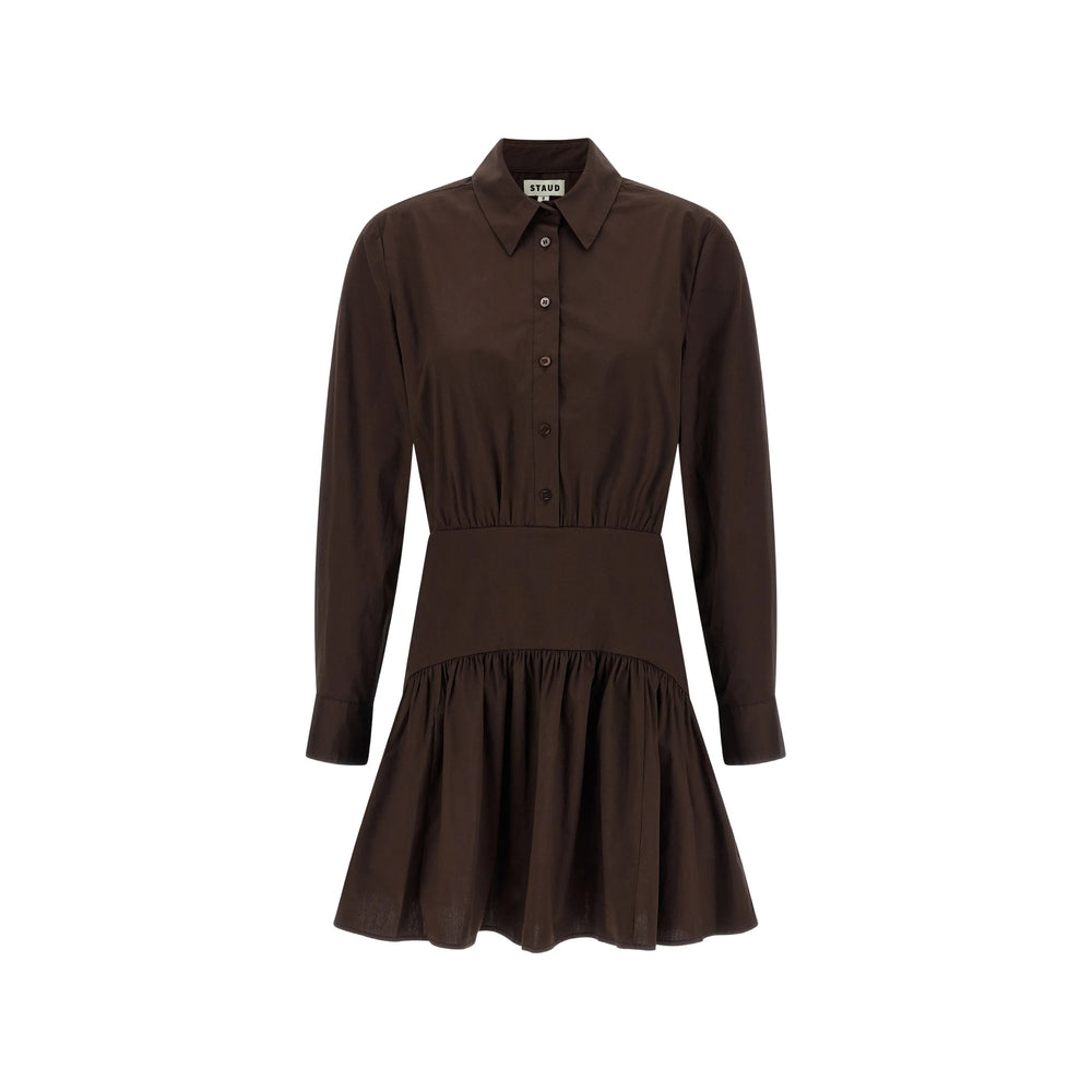 Staud Dresses - Brown | 859f650ca96b9d3751c54d3030c53a66bc47e3d4
