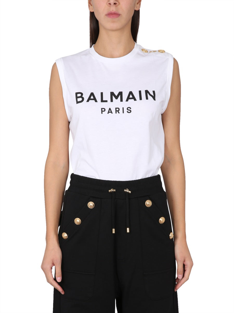 Balmain Tops - White | Wanan Luxury