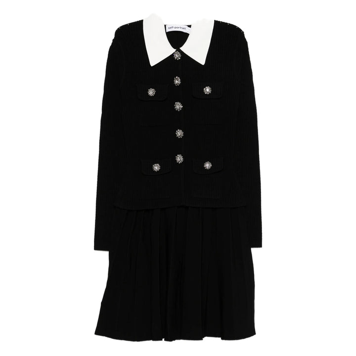 Self-Portrait Dresses - Black | c074afb106fcc3781dda53dd2235fdedf90bb2d5