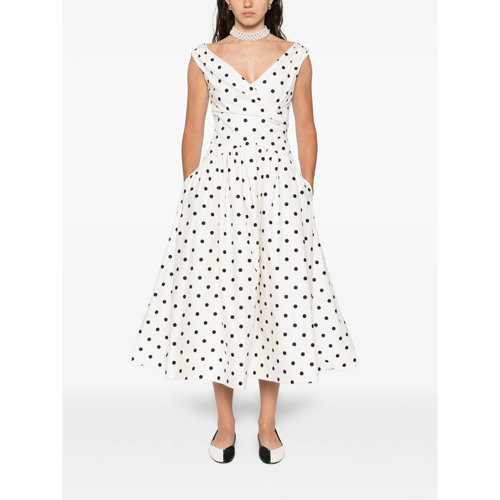 Self-Portrait Dresses - White, Black | 90e71a635c05beb64ba49d23128e2a3162c66a89