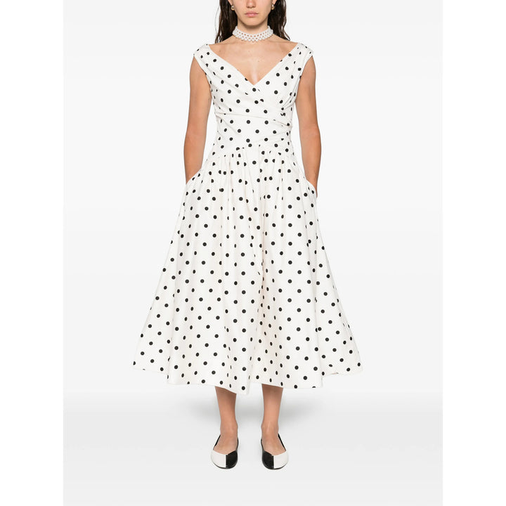 Self-Portrait Dresses - White, Black | 90e71a635c05beb64ba49d23128e2a3162c66a89