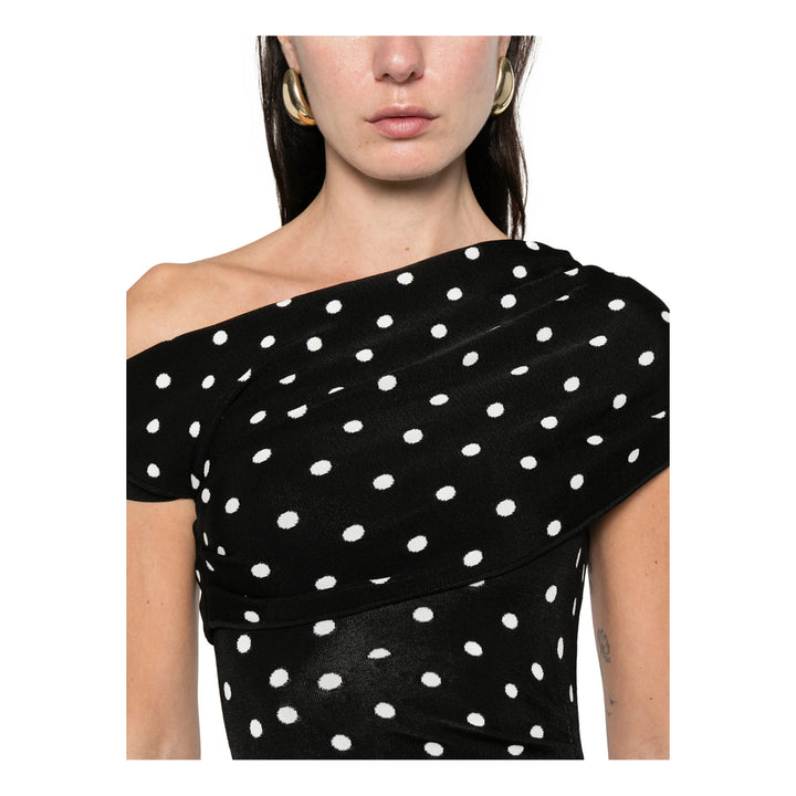 Self-Portrait Dresses - Black, White | 8a2150f5f7af8c23f1f73753149643f54a77ec13