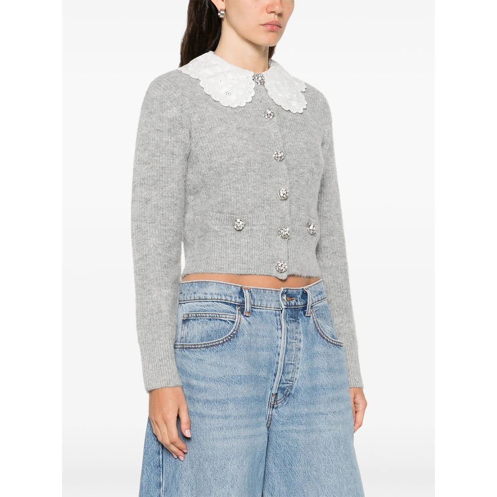 Self-Portrait Sweaters - Gray | 029c90ef1f44ddf50898b34de36c36f1b701cb75