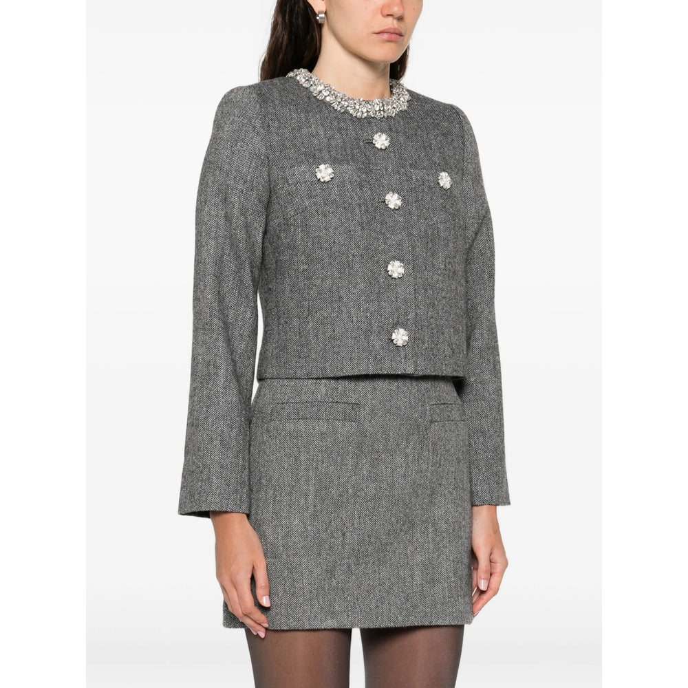 Self-Portrait Outerwears - Gray | b44dfcc73729c6969abfc7813680ac57f98394c5