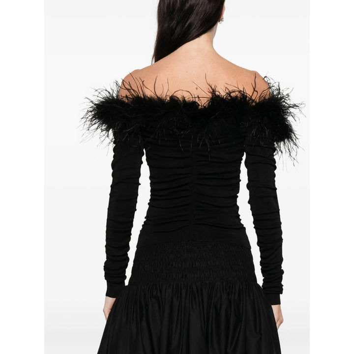 Self-Portrait Tops - Black | 61e6cef69154cd7c24629f3a92269b6afac4d524