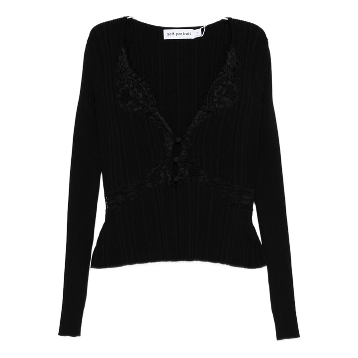 Self-Portrait Sweaters - Black, Blue | abe70e61ef45f8fcfc1a368a272f0bb69613f872