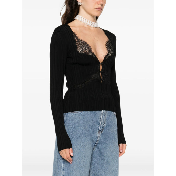 Self-Portrait Sweaters - Black, Blue | 1482a4c0c71a934fcffb334ec68115cc57fb5d6b