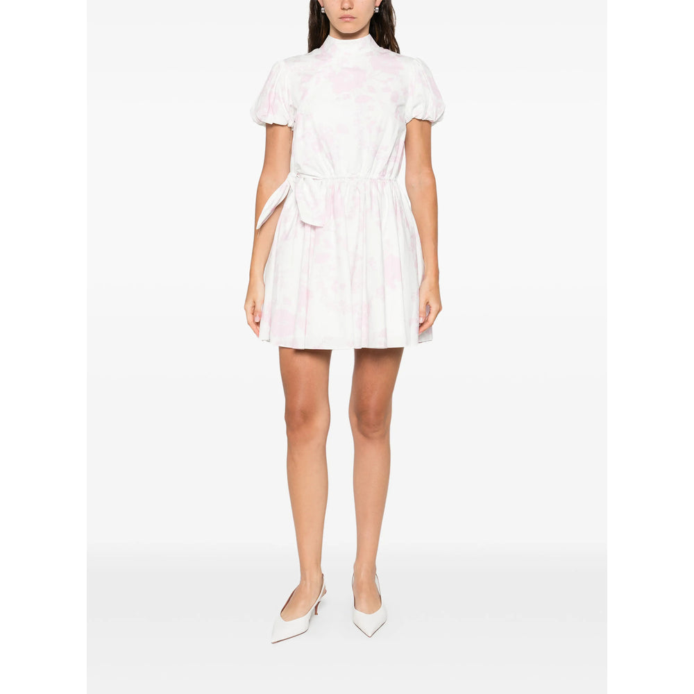 Self-Portrait Dresses - White, Pink | 87c0766d7f3760c64dfc2eeca7bb9a8f390cab92