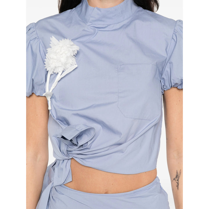 Self-Portrait Tops - Blue | 6c419f8efc1e8c1a6c852f95fd8fef58ead1b60f