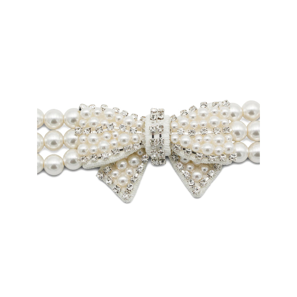 Self-Portrait Jewellery - White, Silver | 2429c0c33135badf789ba53df7c6dc2d7bad29e1