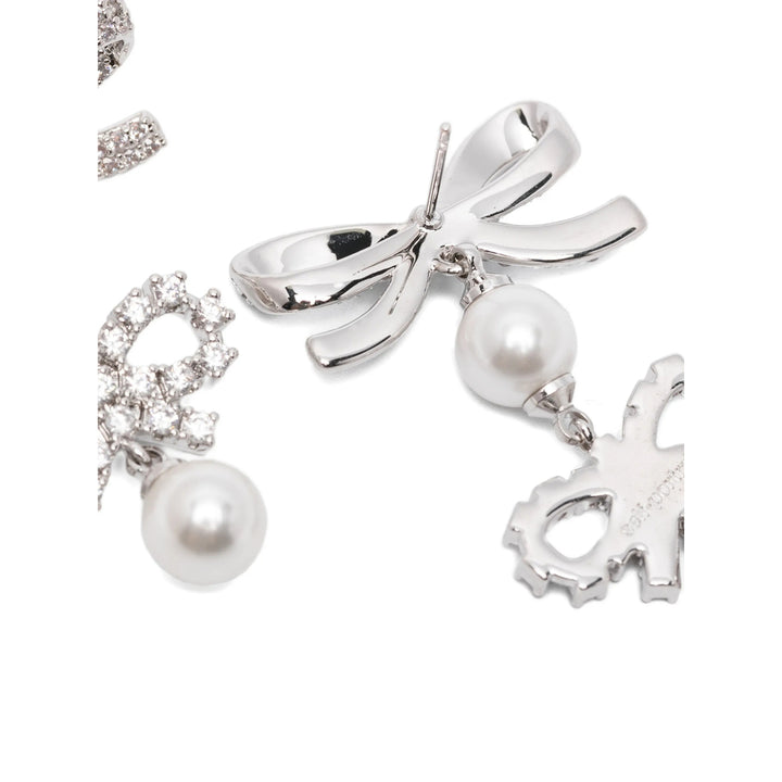 Self-Portrait Jewellery - Silver, White | c06c622e281d818810f610f2a88eec62e88411bd