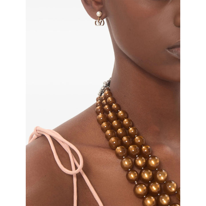 Valentino Garavani Jewellery - Gold, White | 5027502198d413567311649bcaf6321d749f89d1