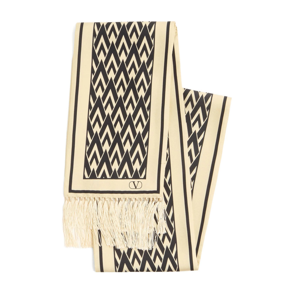 Valentino Garavani Scarves - Neutral, Black | 876a9783b69fa20559767b922031416ea8b990a0