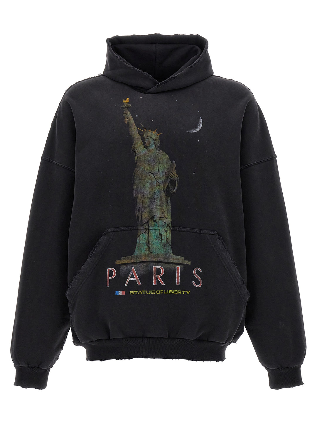 Paris Liberty Sweatshirt Black