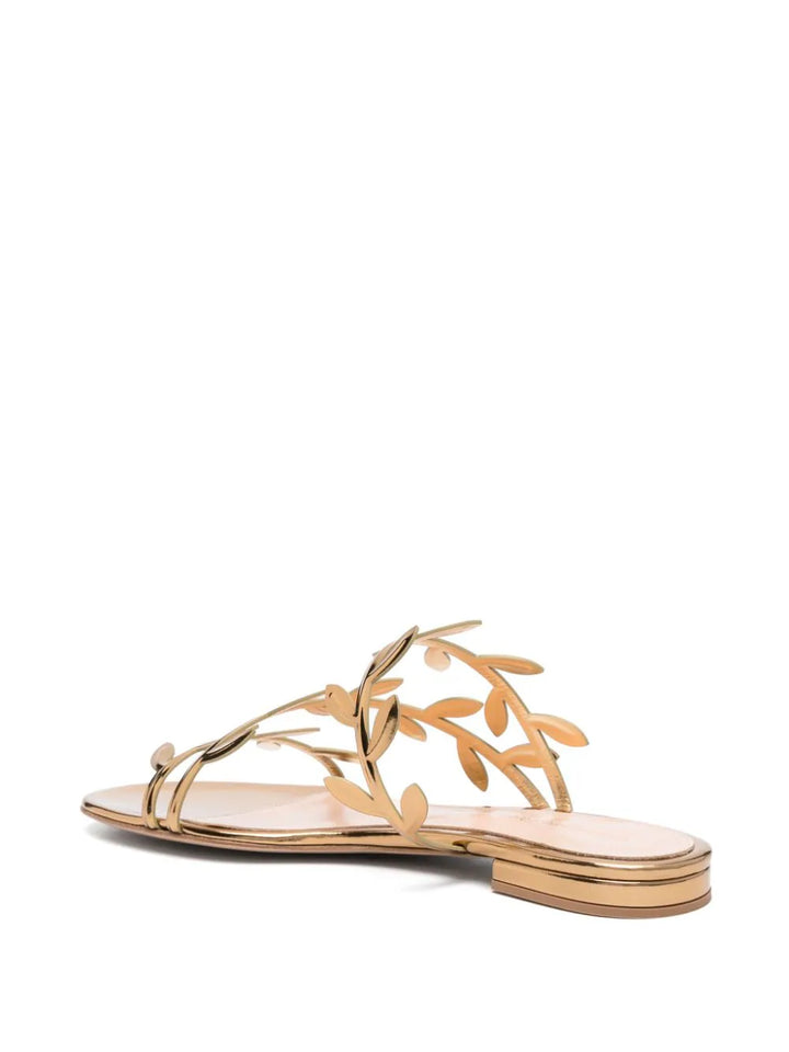 Flavia sandals with flat sole