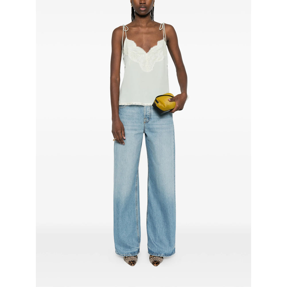 Valentino Tops - Green, White | 5d5d605d9181dd23741a06cb406a12ccfc20667c