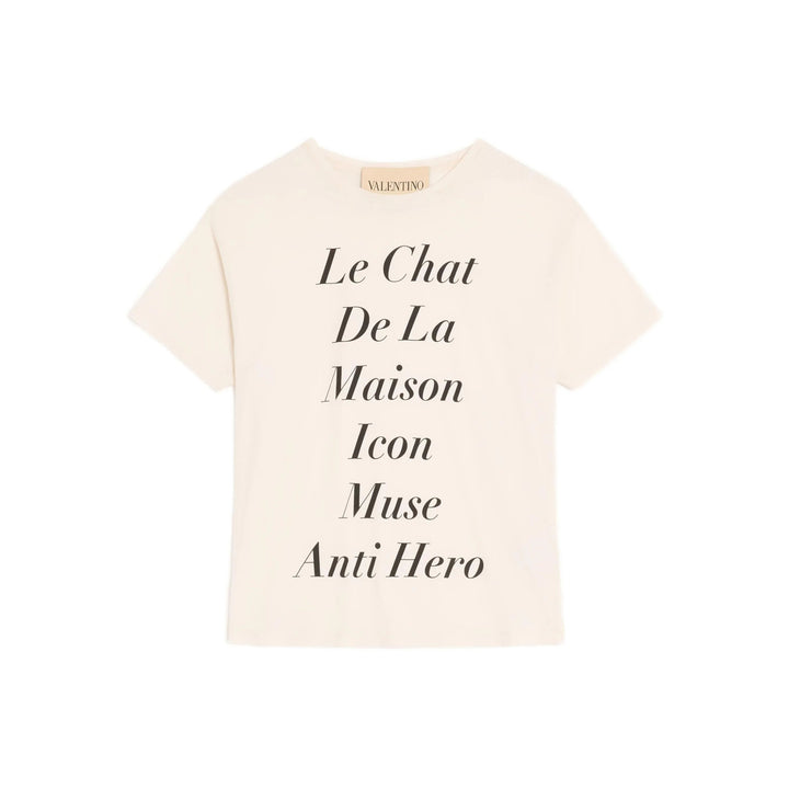 Valentino T Shirts - Neutral | 577f59c84d1b9b19466c3e85bf7e6595e7d09b64