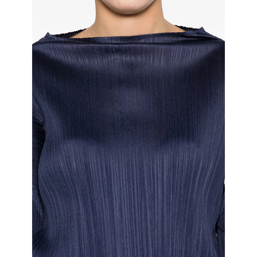 Pleats Please Issey Miyake Shirts - Blue | b7b035e75b9cdeb4ade012e195fd868799e49d67